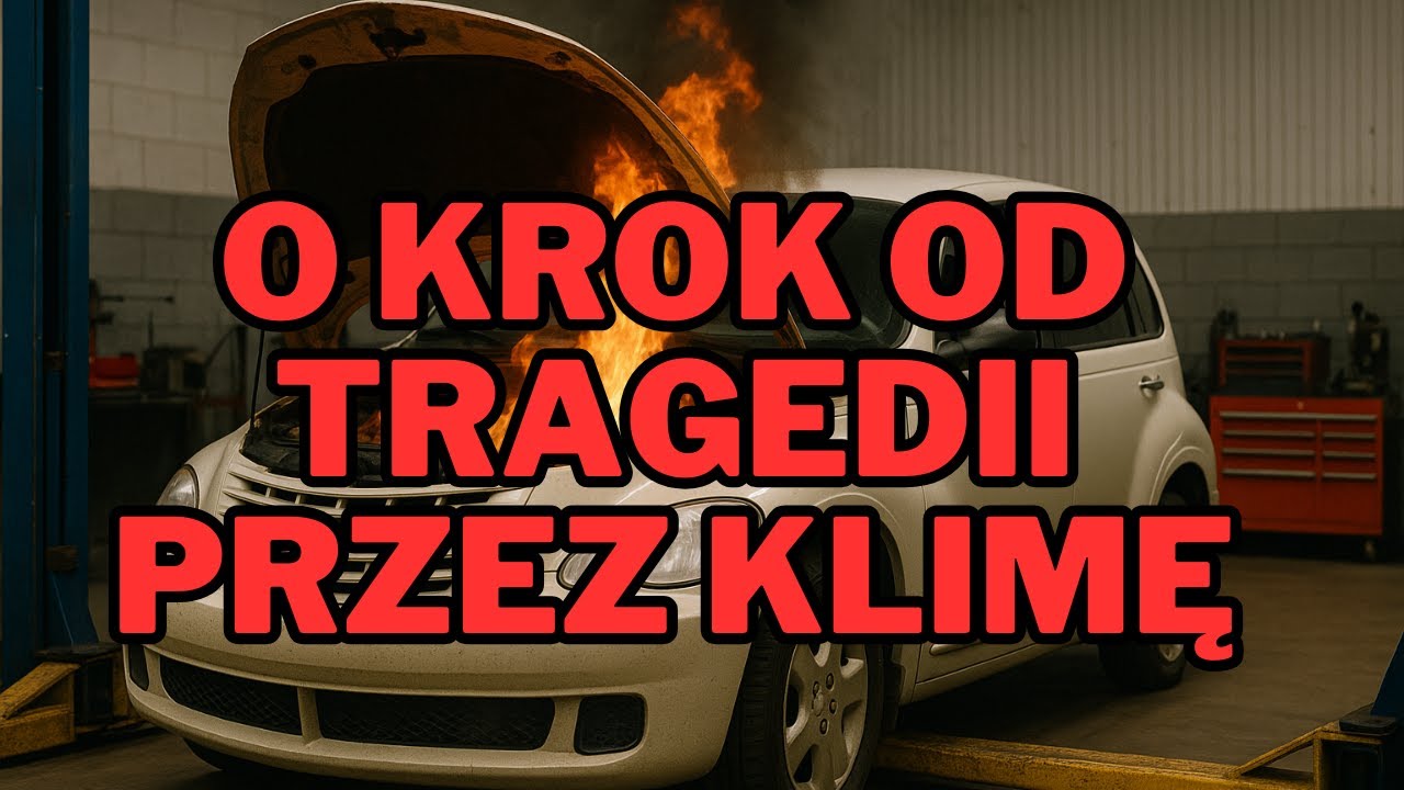 Auto zapaliło się od klimy #co ma wspólnego przepływka i klima
