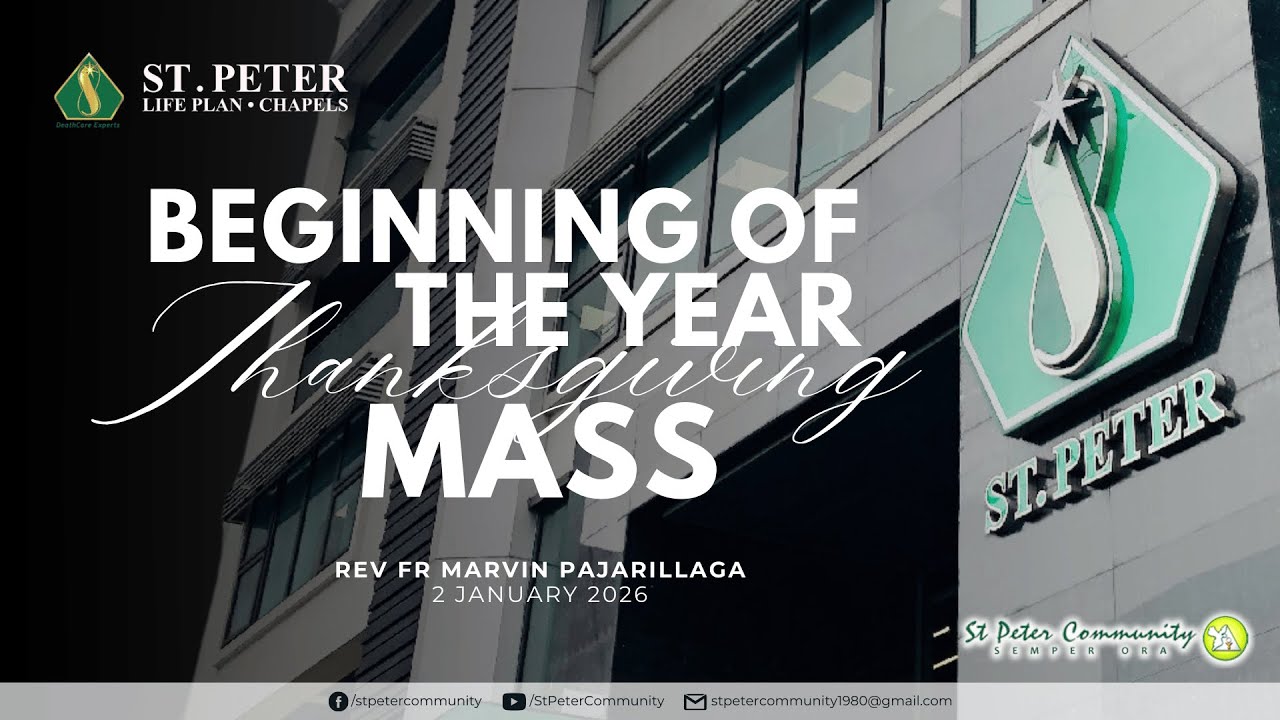 2 January 2026 | Beginning of the Year Thanksgiving Mass