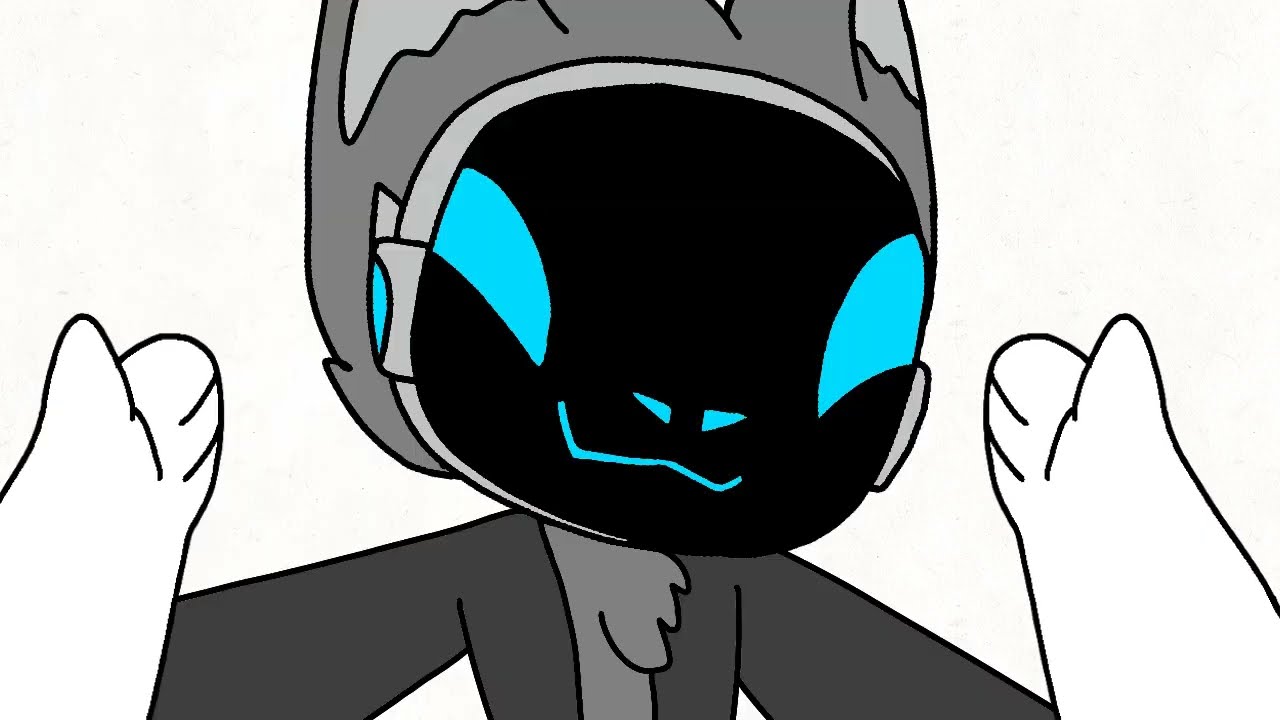 Protogen hug but it&rsquo;s in 1st person