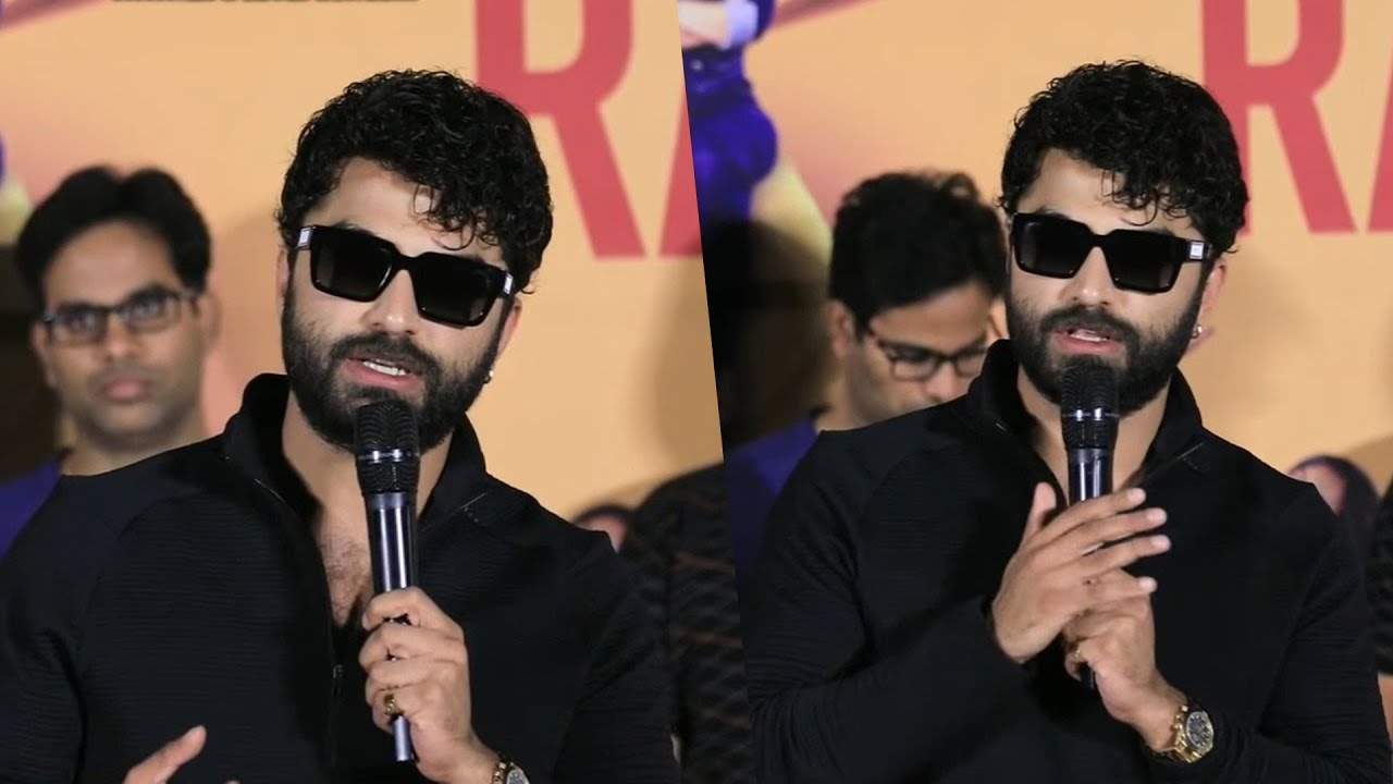 Vishwak Sen Emotional Speech  #FUNKY Movie #RATTATATAAV Song Launch Event
