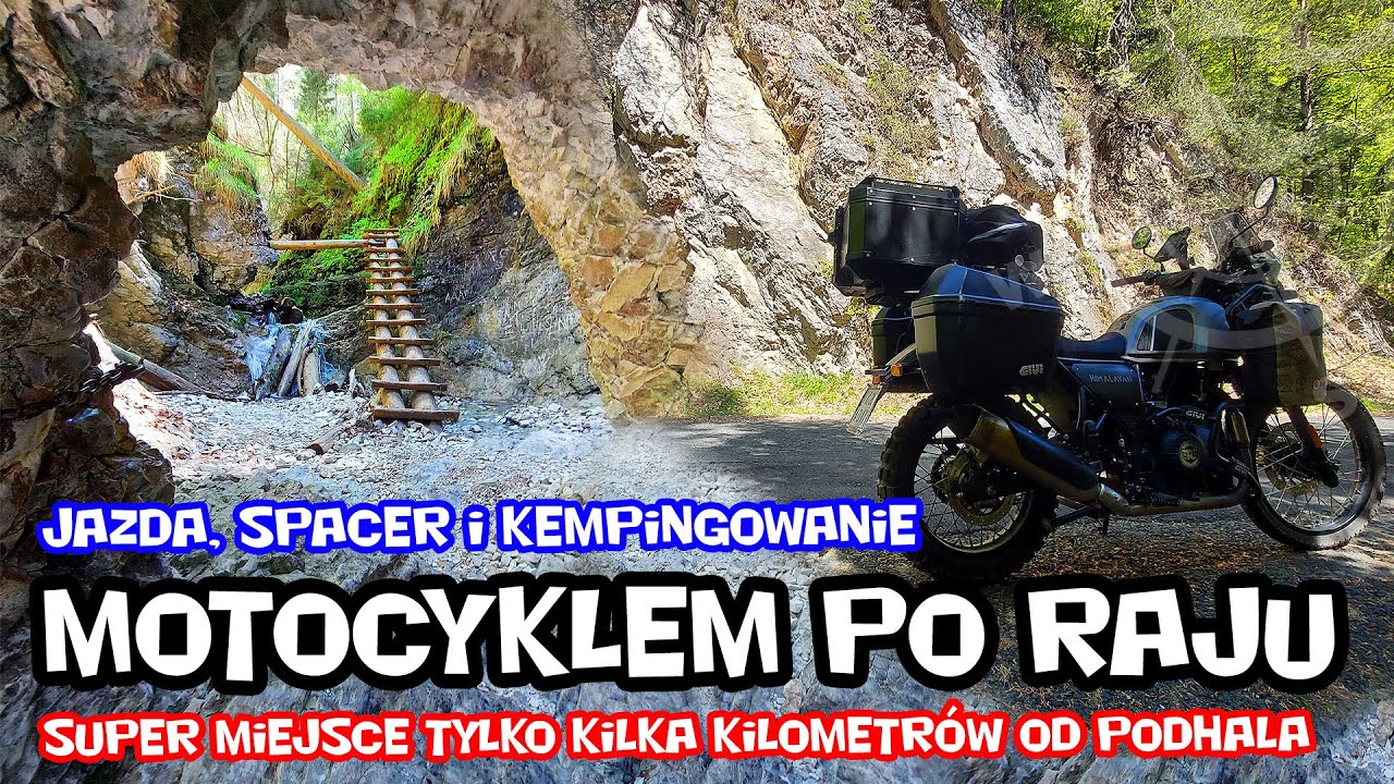 Motocyklem po Raju. Hrabušice, Podlesok, Suchá Belá, Przełom Hornadu | Trasa 20 | MotoPodhale.info