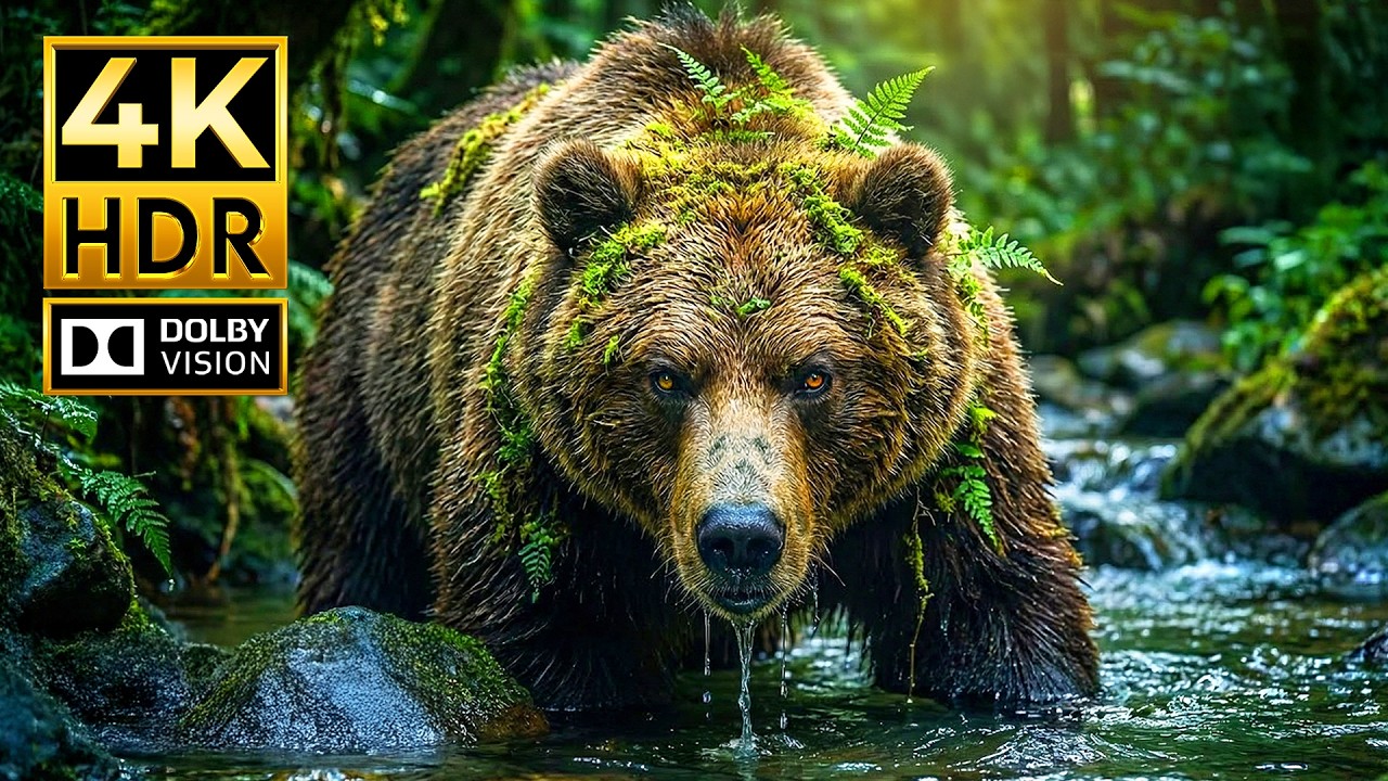 Cinematic Wildlife in 4K HDR | Dolby Vision Animals for Ultimate OLED TV Viewing