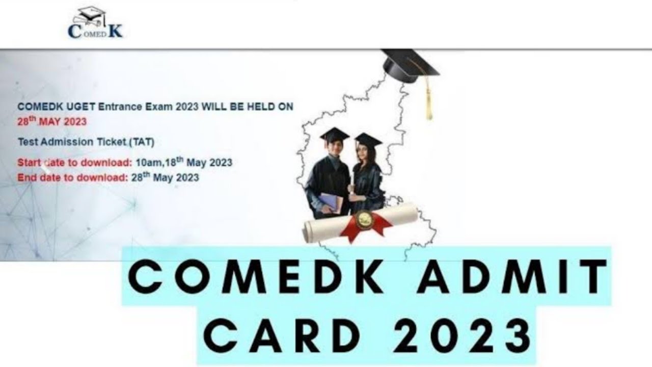 COMEDK admit card | COMEDK UGET admit card 2023
