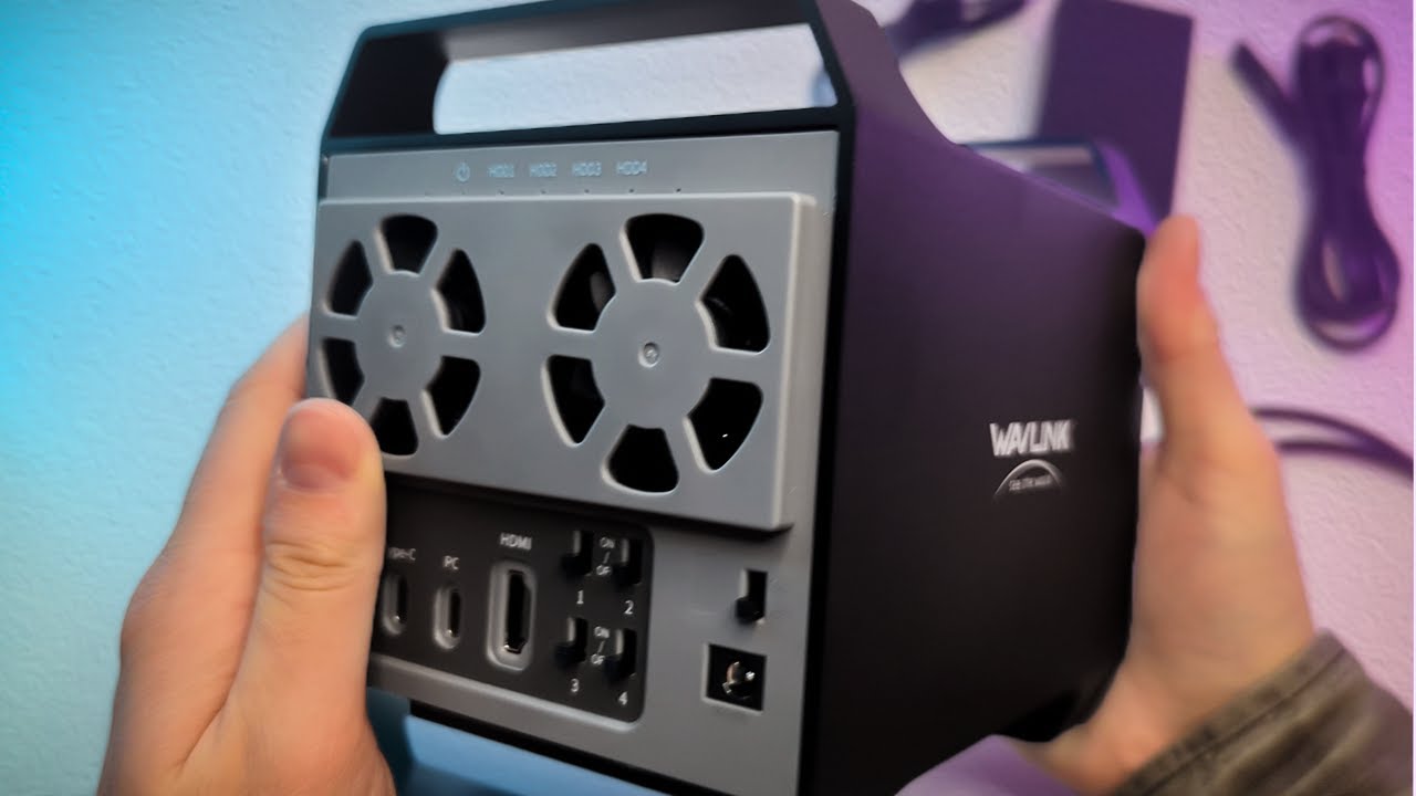 Reusing Old Hard Drives with an HDD Enclosure! WAVLINK 4-Bay Hard Drive Enclosure