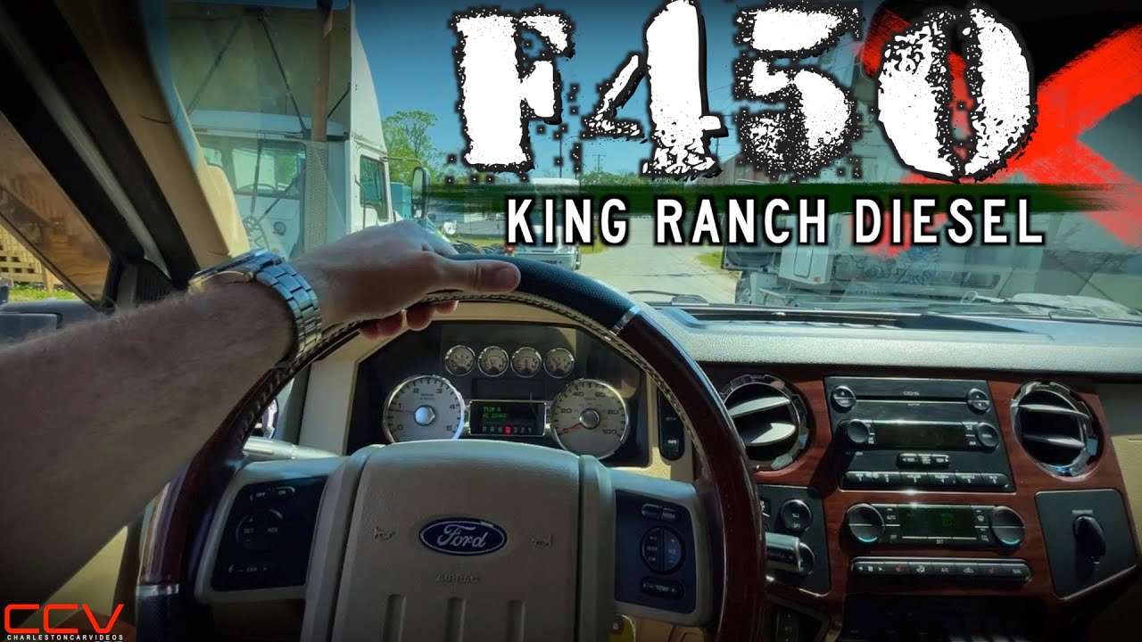 2008 Ford F450 King Ranch 6.4L Diesel Dually | Now $25,000 - POV Test Drive & Full Tour in 2021!!!