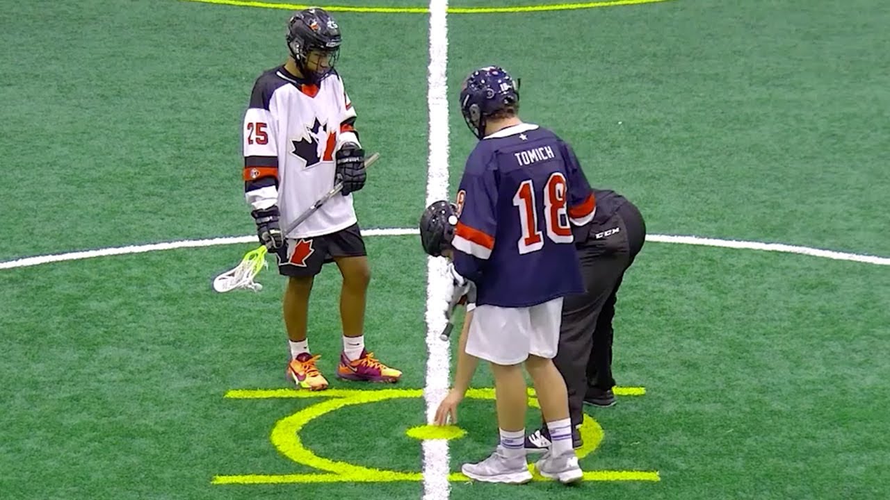 USA vs Canada | U15 Medal Round | 2021 International Indoor Junior Lacrosse