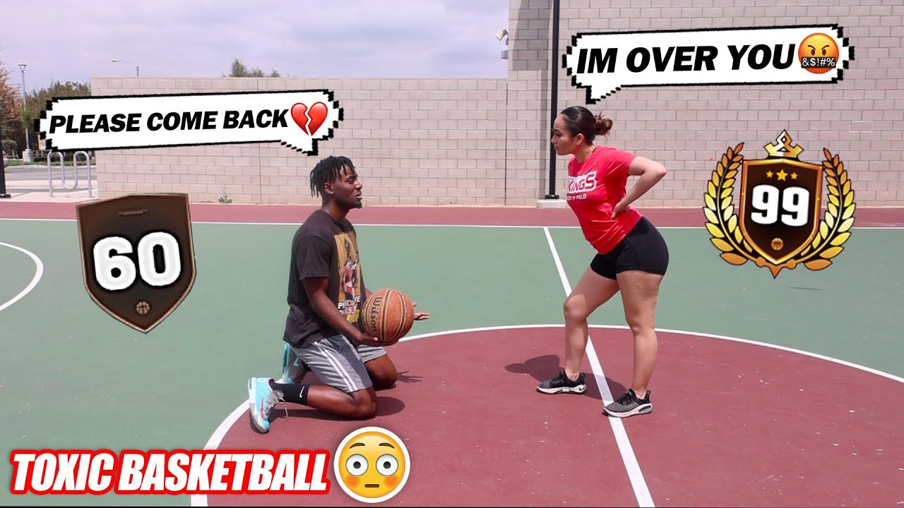 1V1 BASKETBALL vs Ex-Girlfriend! (IF I WIN WE GET BACK TOGETHER)