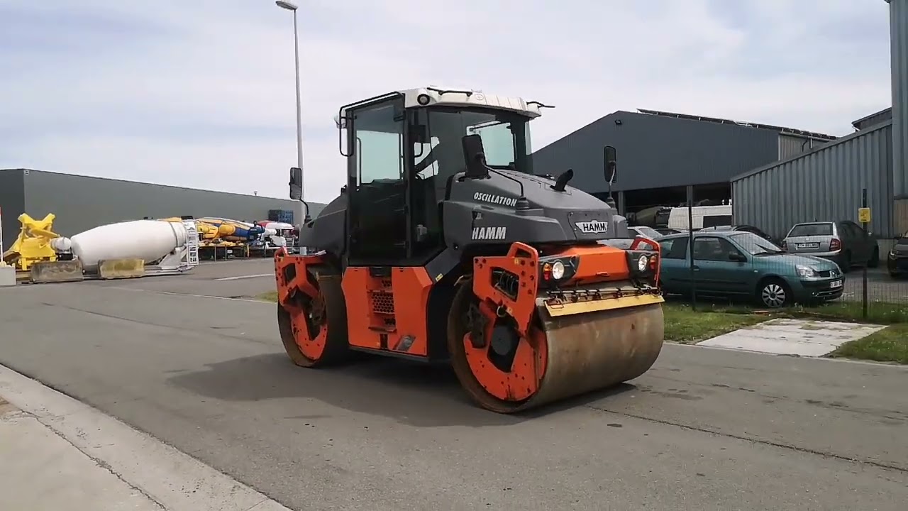 Hamm DV+ 90i VO-S tandem roller Auction 40210-3118