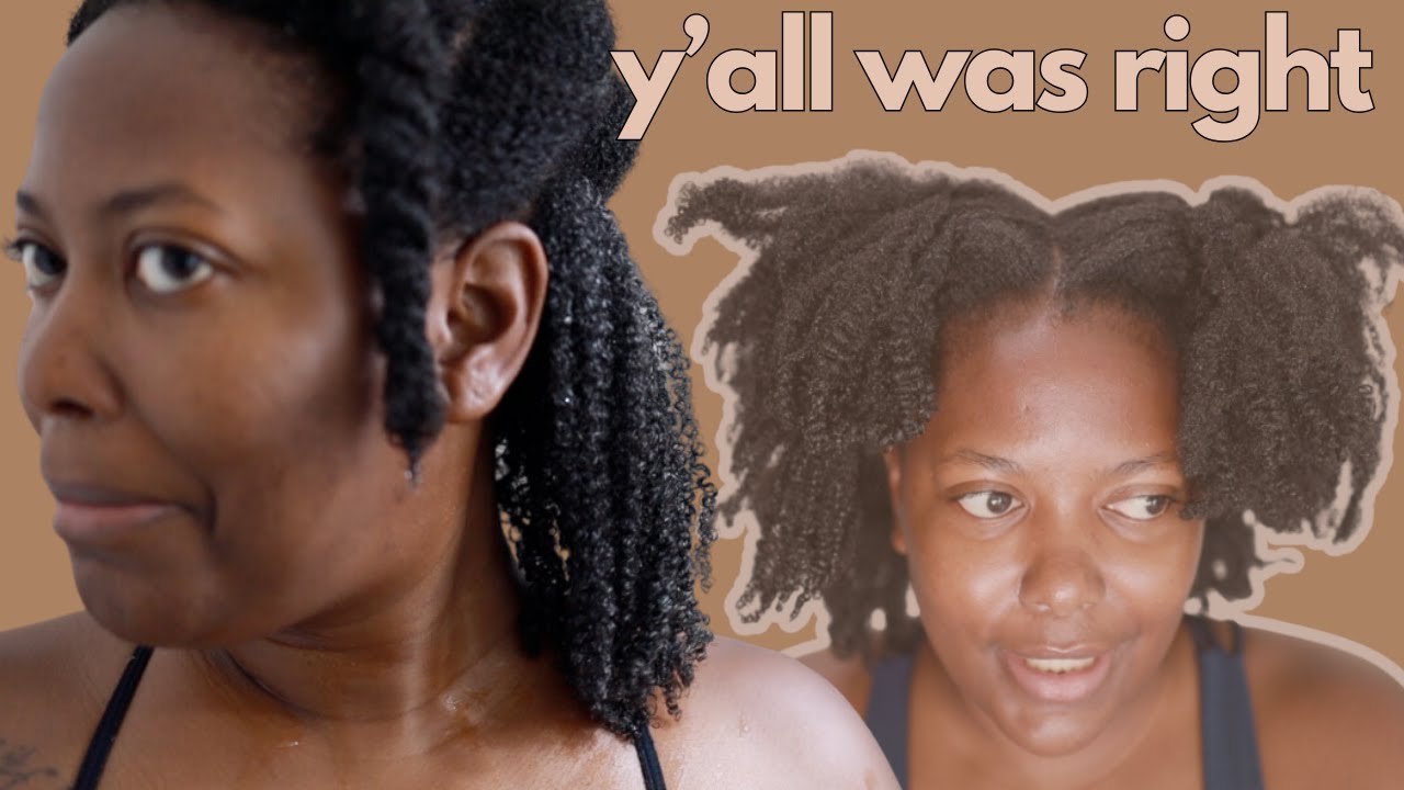 I FINALLY DID IT | Not me Mastering the Wash and Go! Lazy Wash & Go on Type 4 Hair