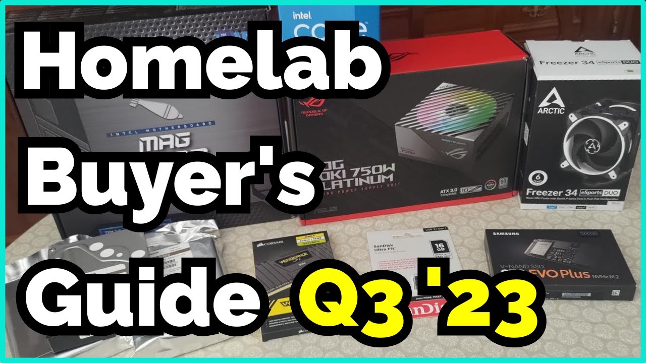 Recommended Hardware To Start Or Expand Your Homelab. Budget and Premium Options.