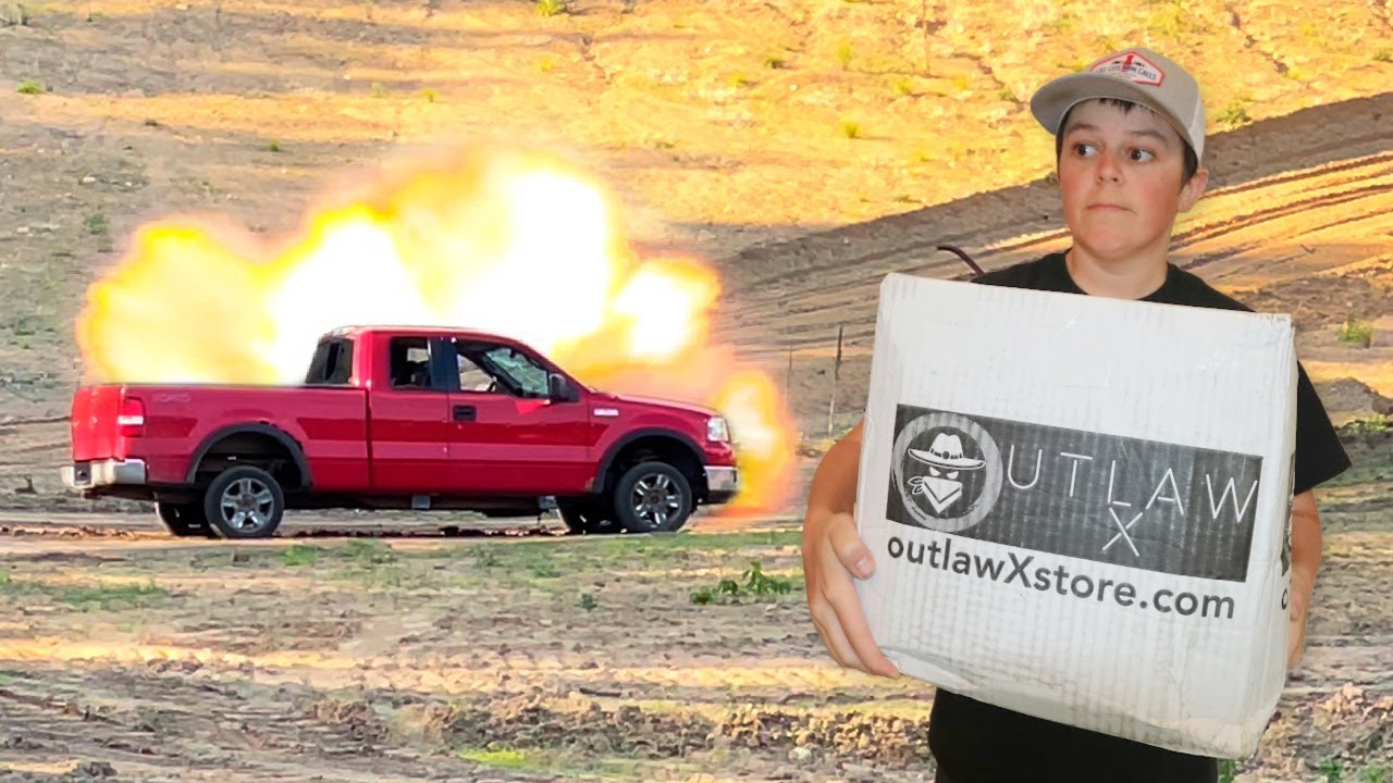 Destroying my truck with Tannerite!