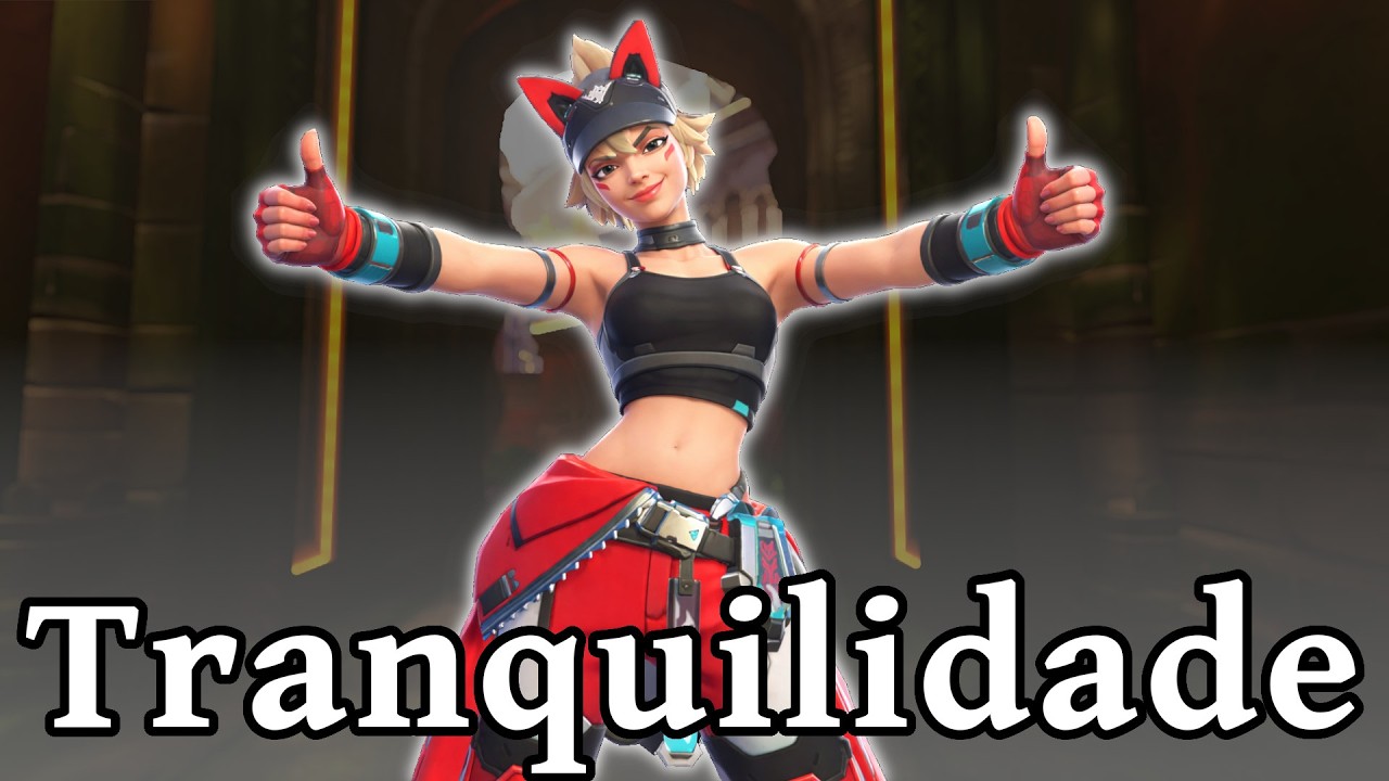 Jogando tranquilamente de Kiriko!