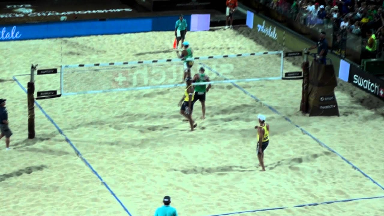 Beach Volley Roma - Scambio spettacolare