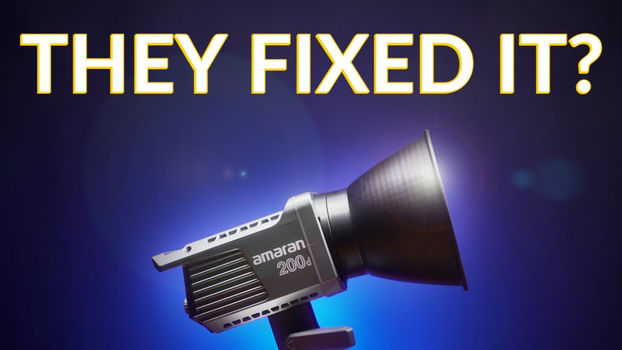 Did Aputure fix the Amaran 200D??
