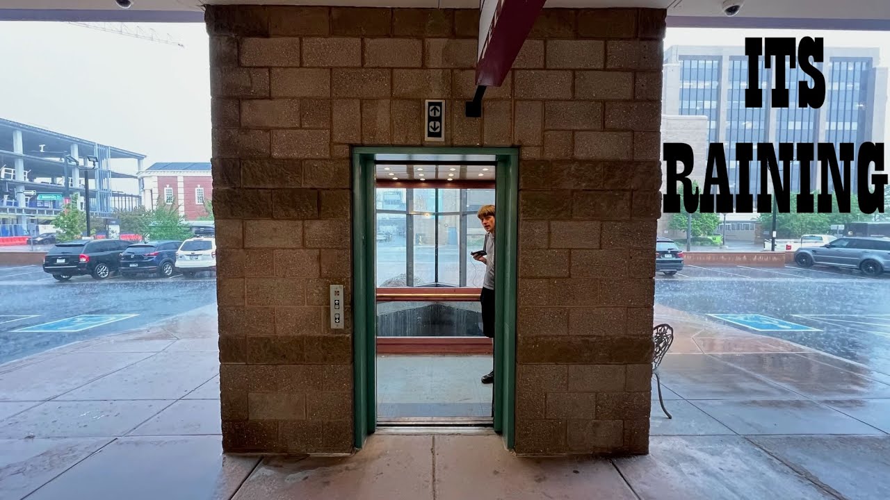 Denver, CO: Riding A Dover Glass Elevator in a Rainstorm