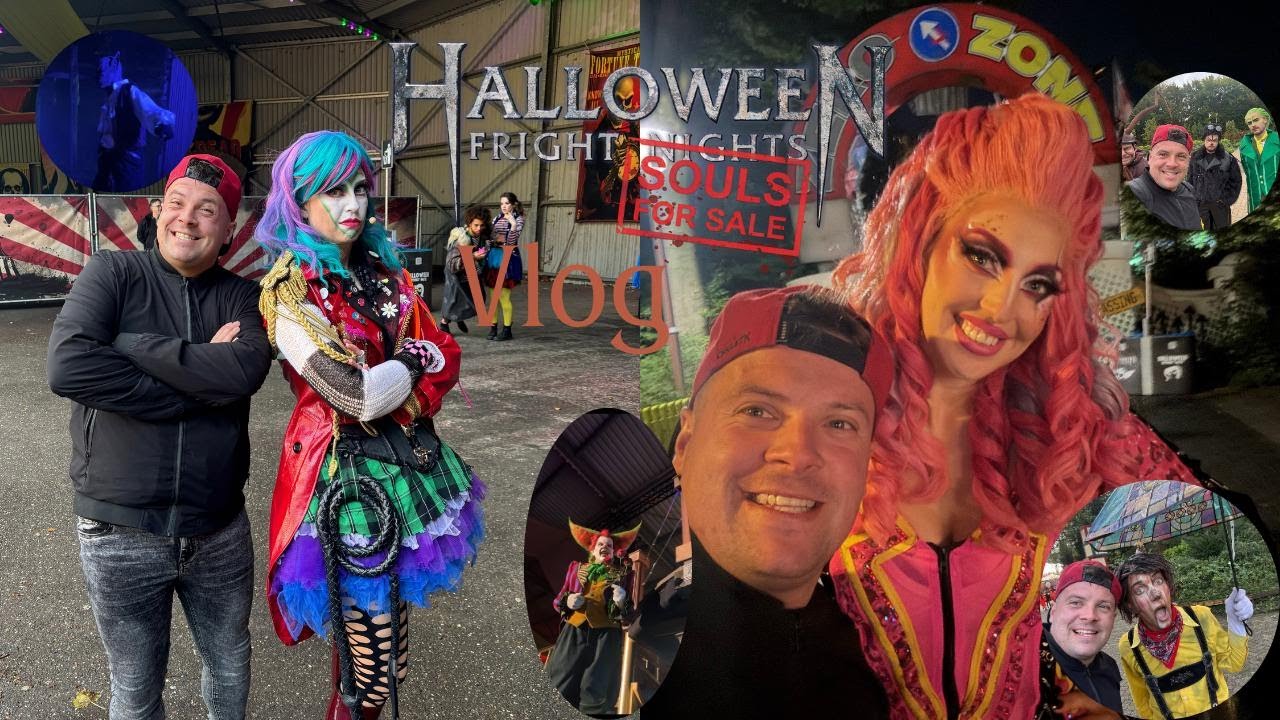 HALLOWEEN FRIGHT NIGHTS VLOG - DIT ID WAT EDDIE ONS TE BIEDEN GEEFT VOOR DE 25E EDITIE VAN HFN!!