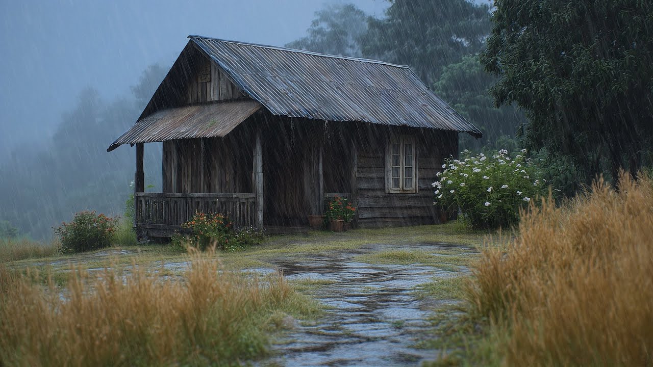 Soothing Rainfall for Anxiety Relief, Mental Peace, and Deep Restful Sleep