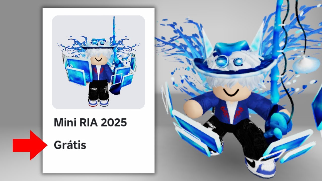 CORRE! 😱 COMO PEGAR 14 NOVOS ITENS *GR&Aacute;TIS* MUITO F&Aacute;CIL NO ROBLOX (2025)