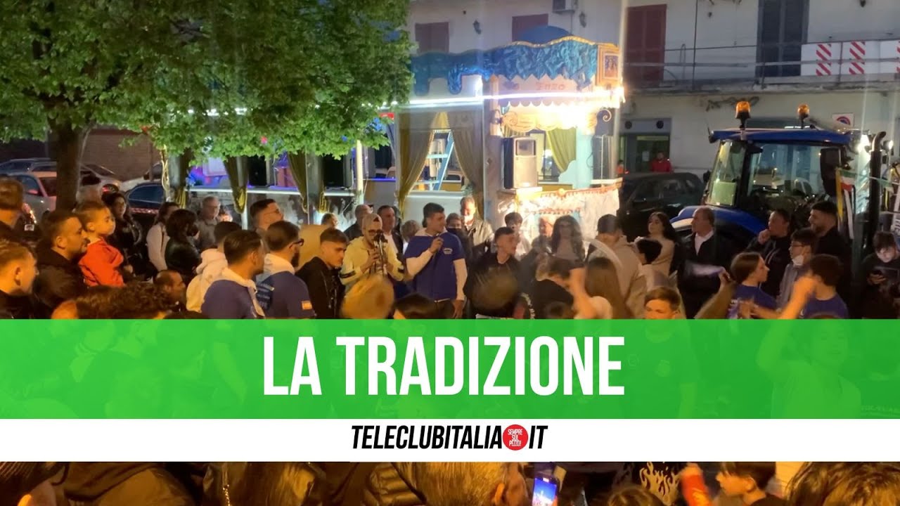 Giugliano, i suoni della Tammurriata Giuglianese nel centro storico