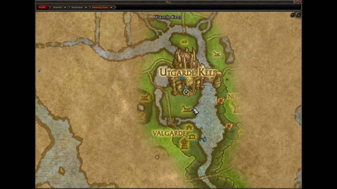 Utgarde Keep Entrance WoW Dungeon Location