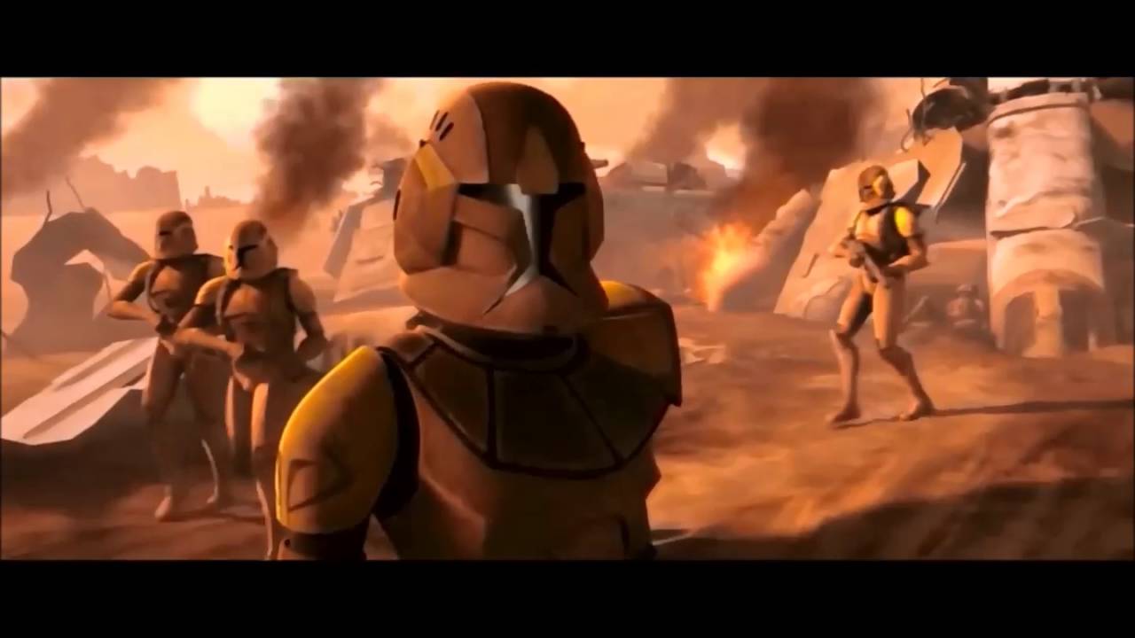 Star Wars The Clone Wars. Clone Tribute - With Me Now