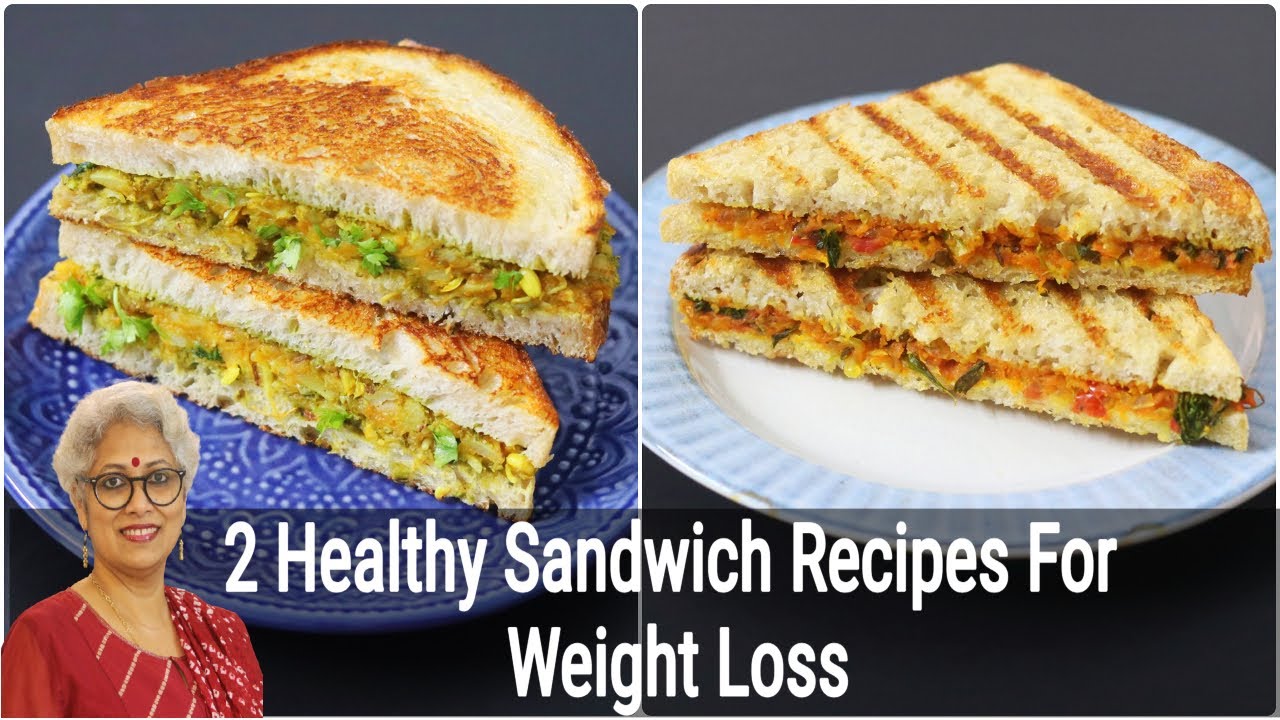 2 Healthy Sandwich Recipes For Weight Loss | Skinny Recipes