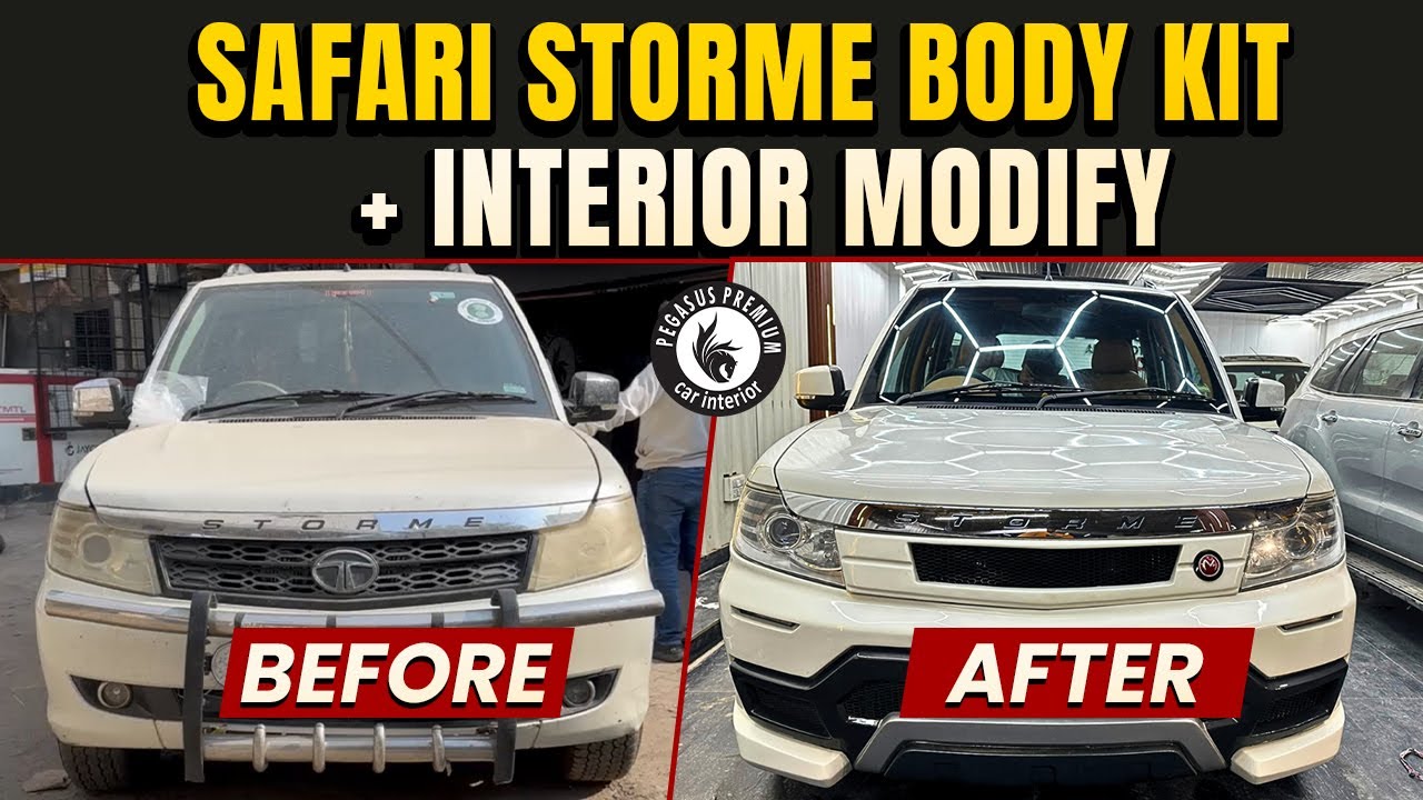 Safari Storme Complete Interior & Exterior Modification | Body Kit Installation | @Pegasus Premium