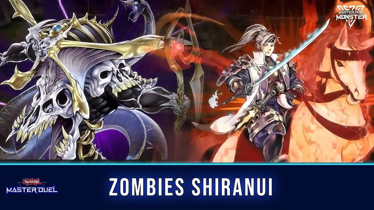 ZOMBIES SHIRANUI WITH P.U.N.K. ENGINES DECK MASTER DUEL GAMEPLAY AND DECKLIST YU-GI-OH! MASTER DUEL