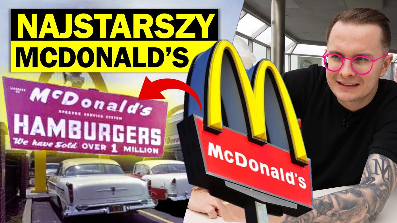 NAJSTARSZY MCDONALD'S NA ŚWIECIE - JAK WYGLĄDA i CO MOŻNA ZJEŚĆ?!