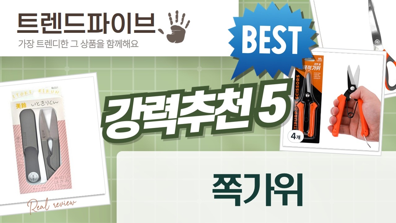 가위 리뷰  감성 가위부터 실용 가위까지! 쪽가위 비교  추천