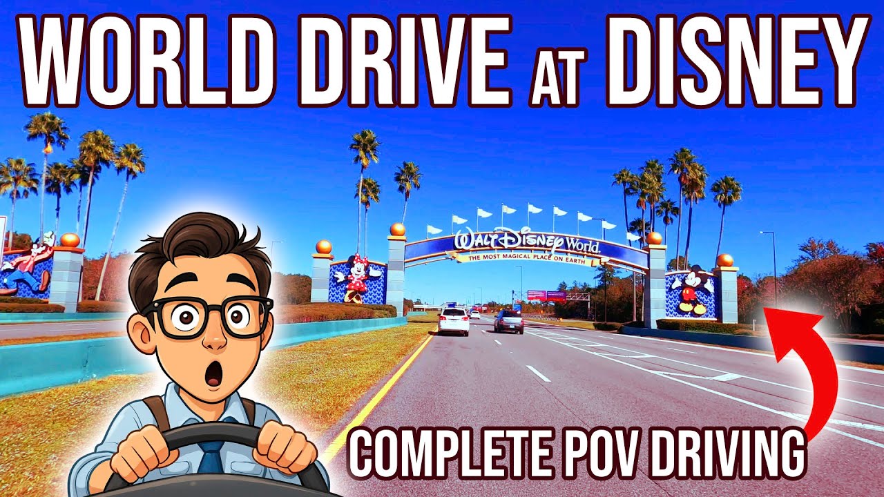 POV Road Trip: Driving on World Drive from Celebration to Magic Kingdom