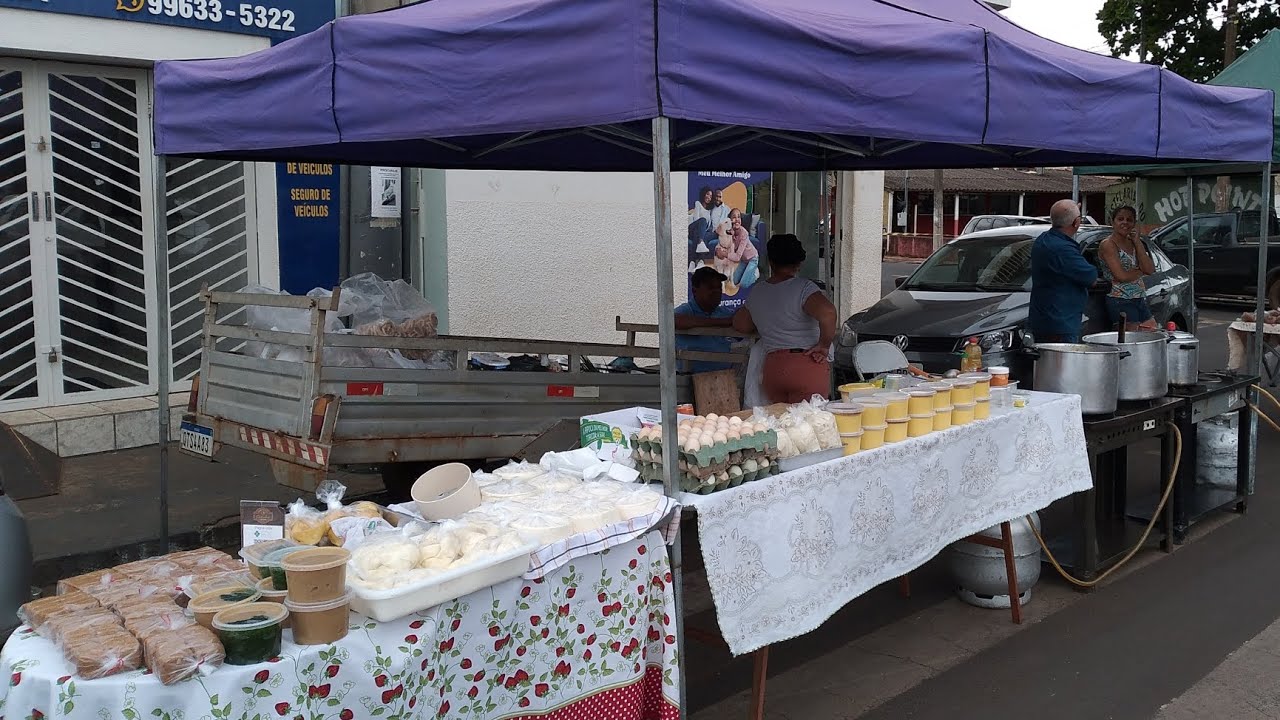 Monte Alegre de Minas MG / Feira Livre
