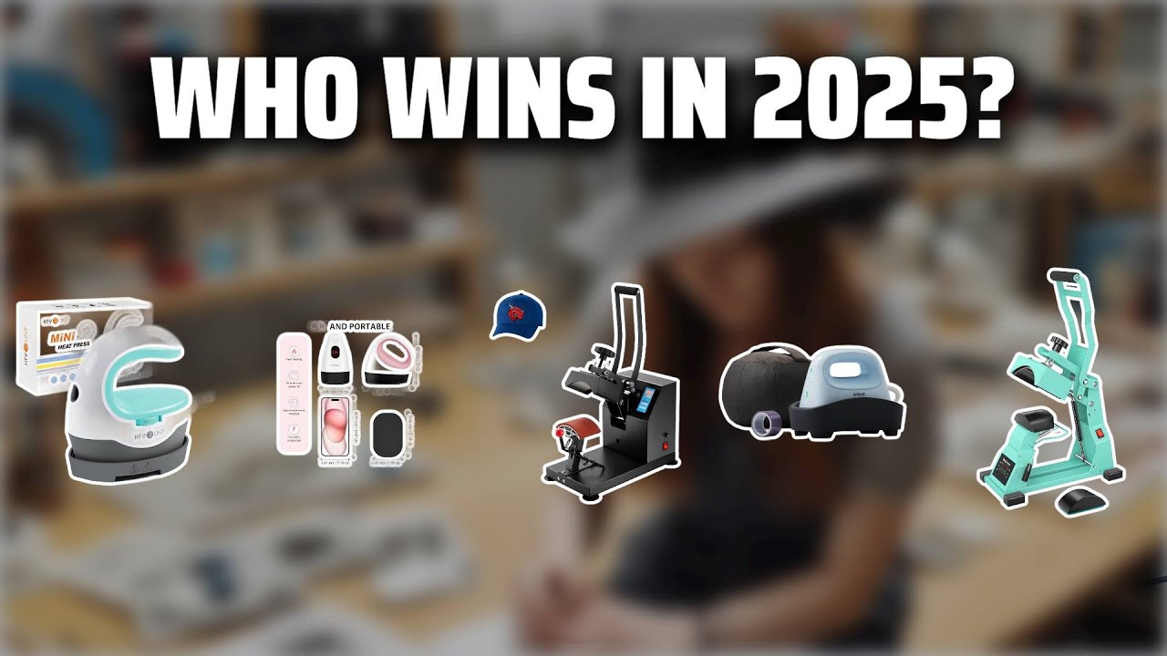The Top 5 Best Hat Heat Press in 2025 - Must Watch Before Buying!