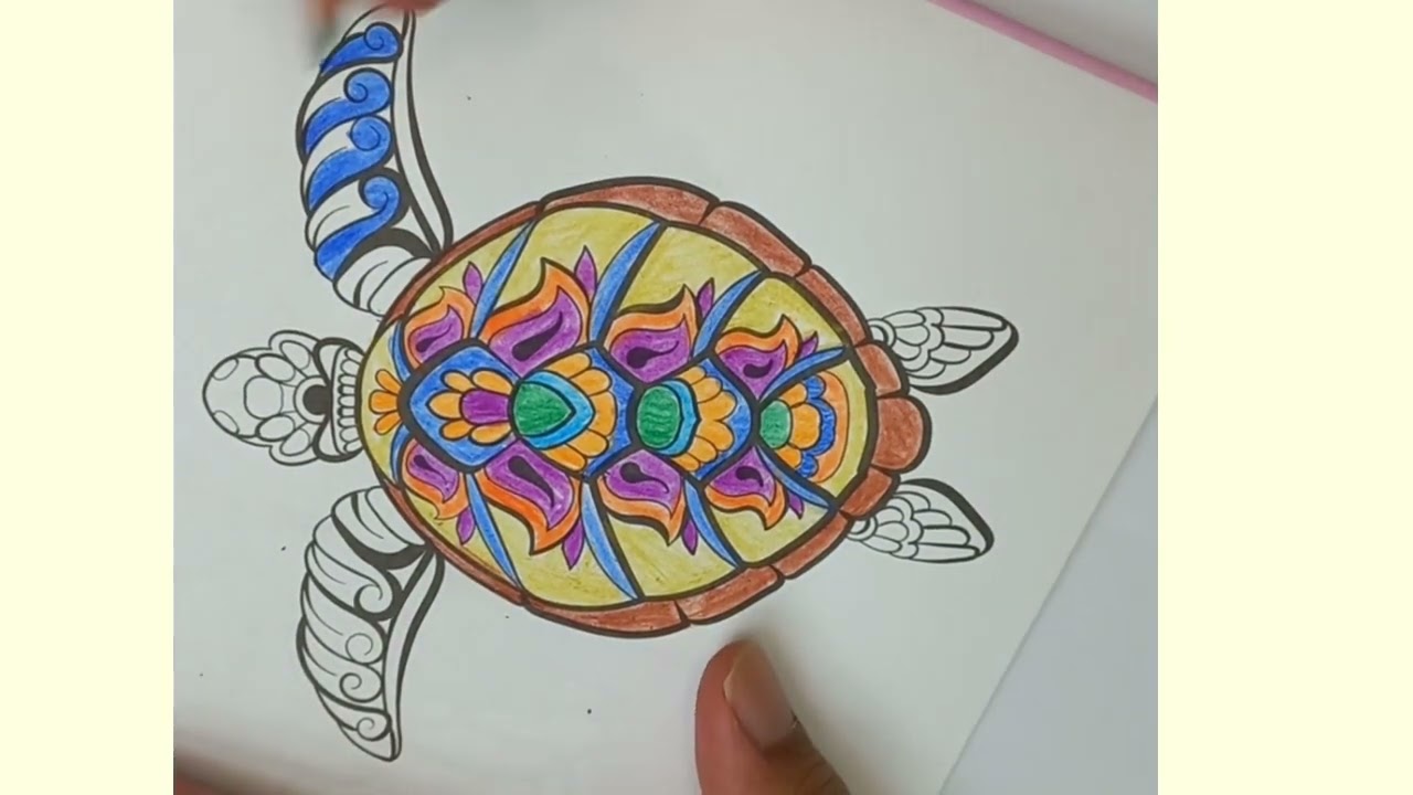 Soothing Mandala Art Painting-04🎨 | Relaxing Indian Music for Stress Relief