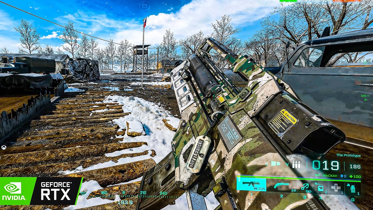 Battlefield 2142 Prototype Weapon Gameplay｜Battlefield 2042 , Battle of the Bulge Conquest｜4K