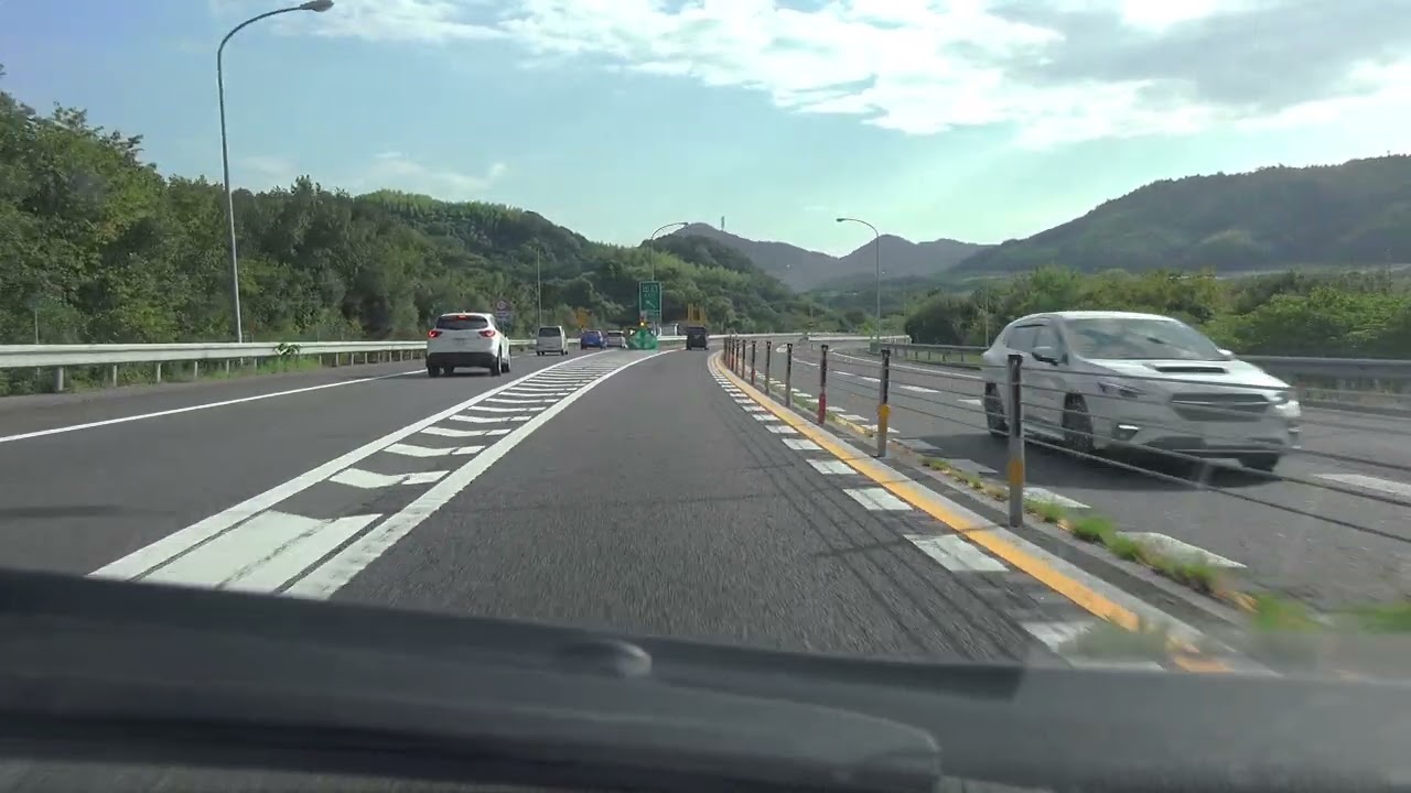 4K　しまなみ海道（西瀬戸自動車道）　下り　全線　等速　西瀬戸尾道IC→今治IC　2023年9月撮影版