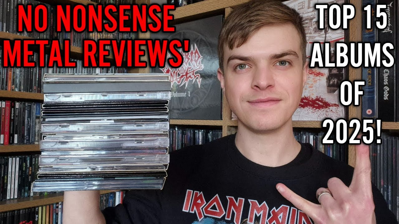 No Nonsense Metal Reviews' Top 15 Albums Of 2025! (Death/ Black/ Thrash/ Speed/ Heavy Metal)