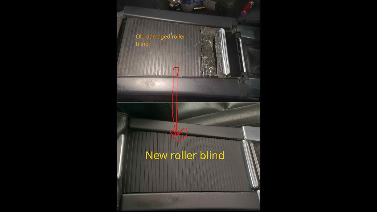 Volvo S60 cup holder roller blind replacement