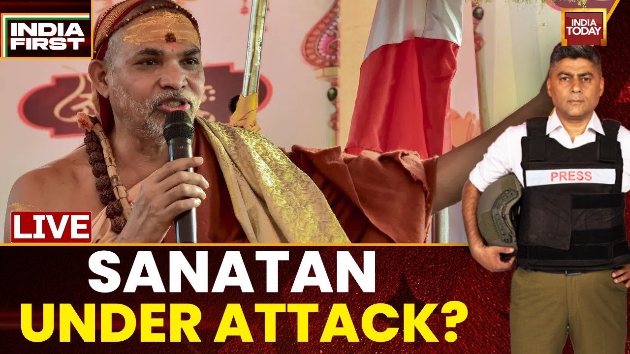 LIVE | India First with Gaurav Sawant: Prayagraj Flashpoint | Is Sanatan Under Attack? | LIVE