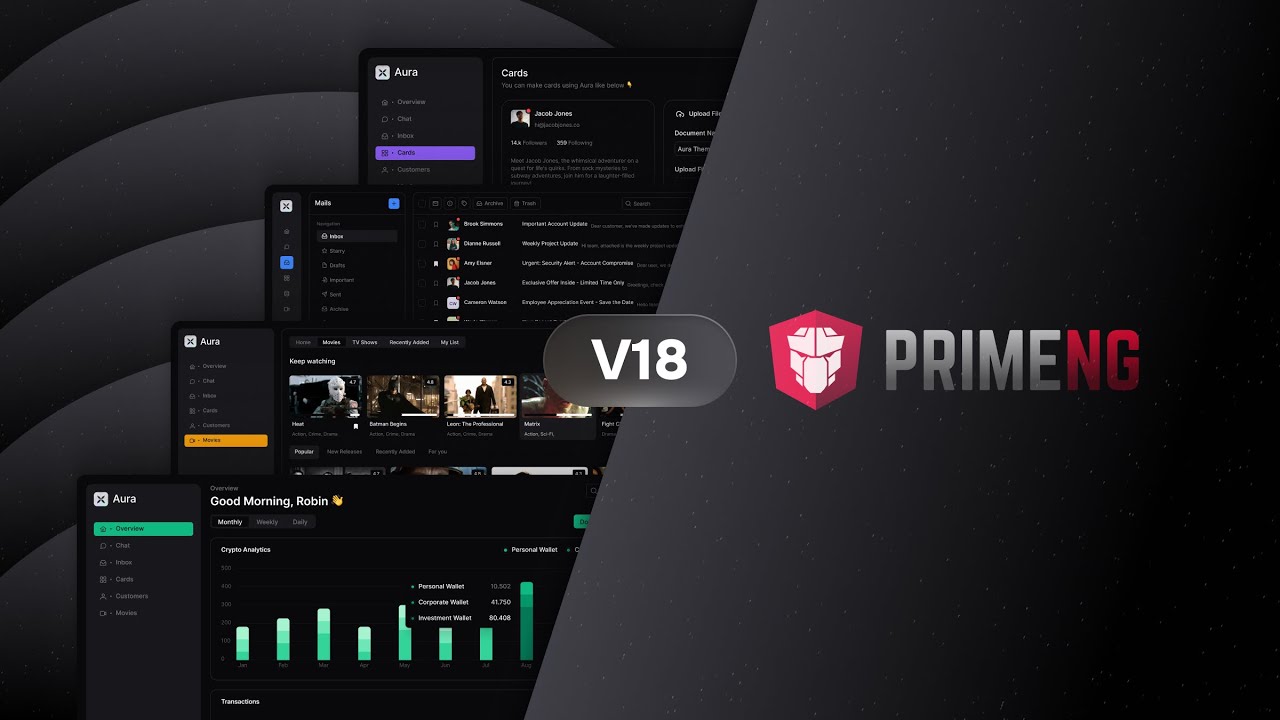 PrimeNG v18 - Preview