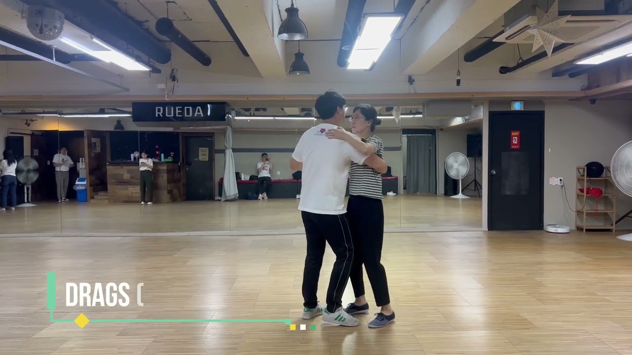 Drags  in Lindy Hop(Swing Dance)