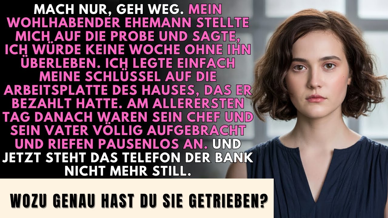„Mein Reicher Mann Glaubte, Ich Könne Nicht Ohne Ihn Leben – Jetzt Baue Ich Mein Eigenes €-Imperium“