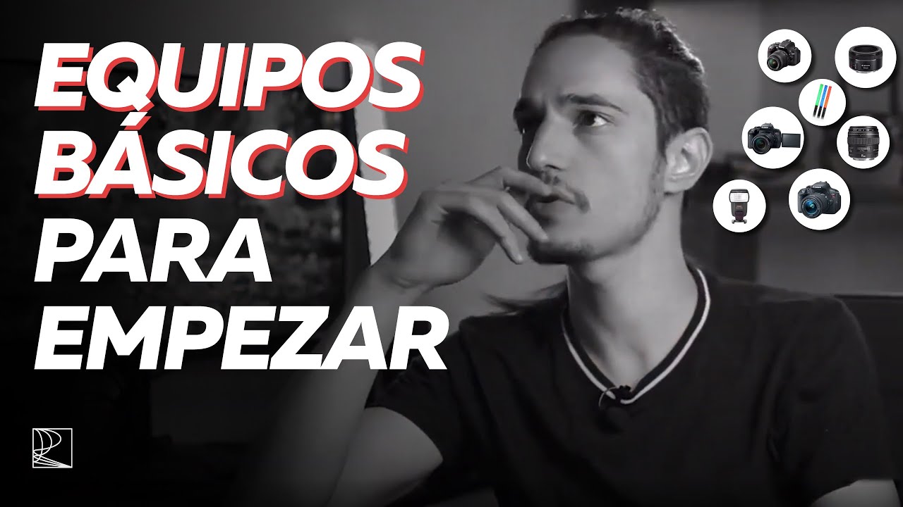 &iquest;Cu&aacute;les son los equipos b&aacute;sicos para empezar a trabajar con fotograf&iacute;a?