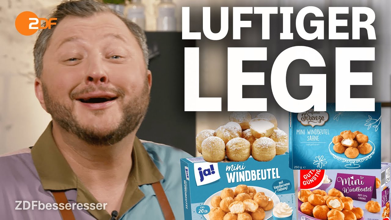 Windige Windbeutel: Sebastian l&auml;sst beim tiefgek&uuml;hlten s&uuml;&szlig;en Dessert die Luft raus I Lege packt aus