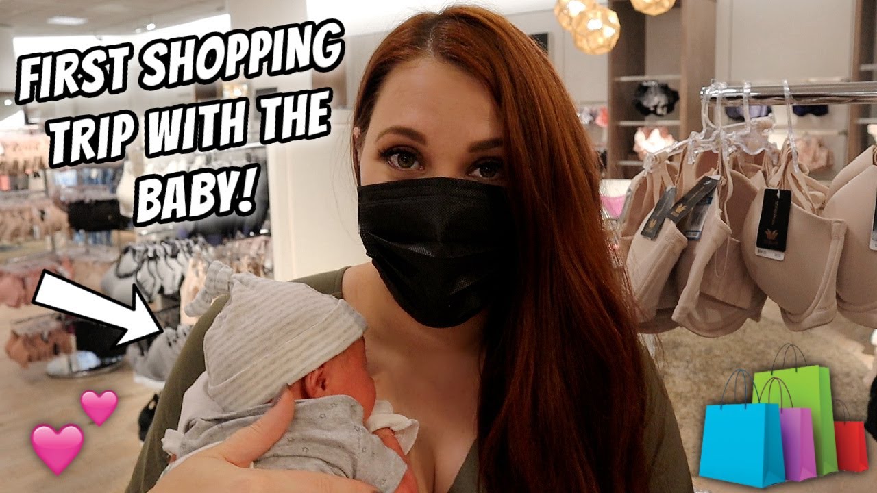 BRA SHOPPING WITH MY NEW BABY | IT WAS HARDER THAN I THOUGHT...