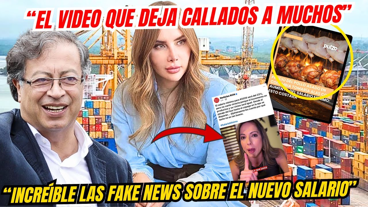 Atenci&oacute;n al VIDEO ,Gobierno Petro LOS DEJA CALLADOS, OJO A LAS FAKE NEWS SOBRE EL SALARIO