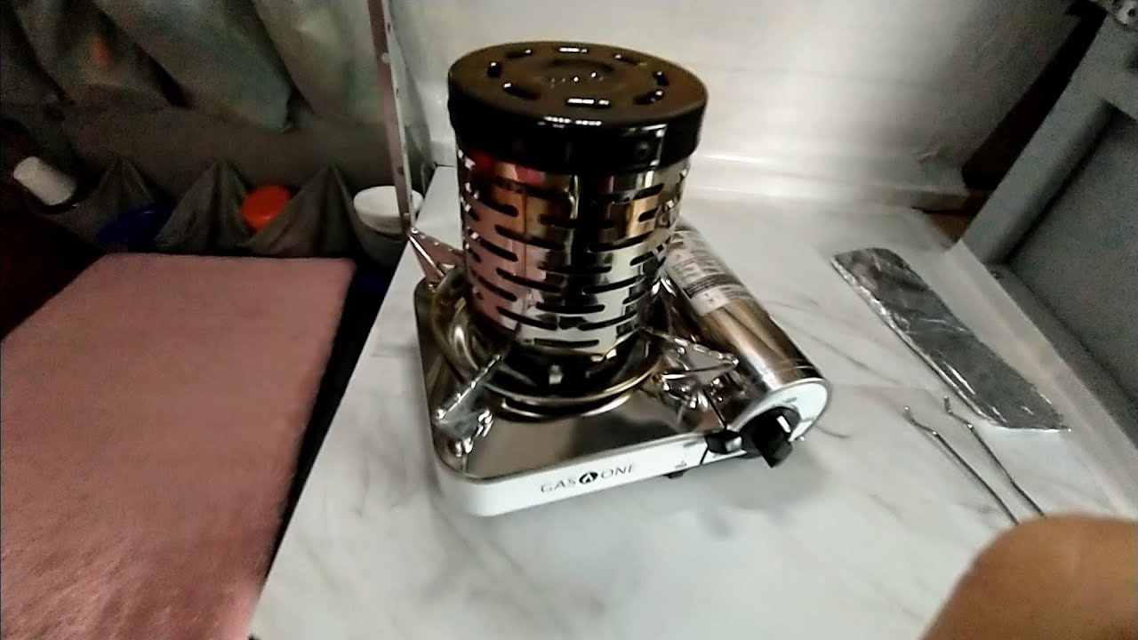 Check out my stove top heater! Van Life heating options