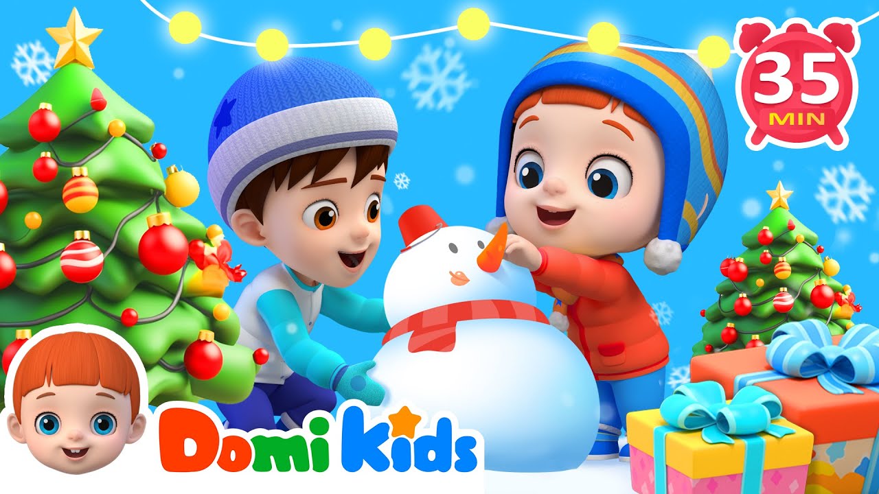 Winter Songs Compilation & MORE | Family Songs | Domi Kids Nursery Rhymes & Kids Songs