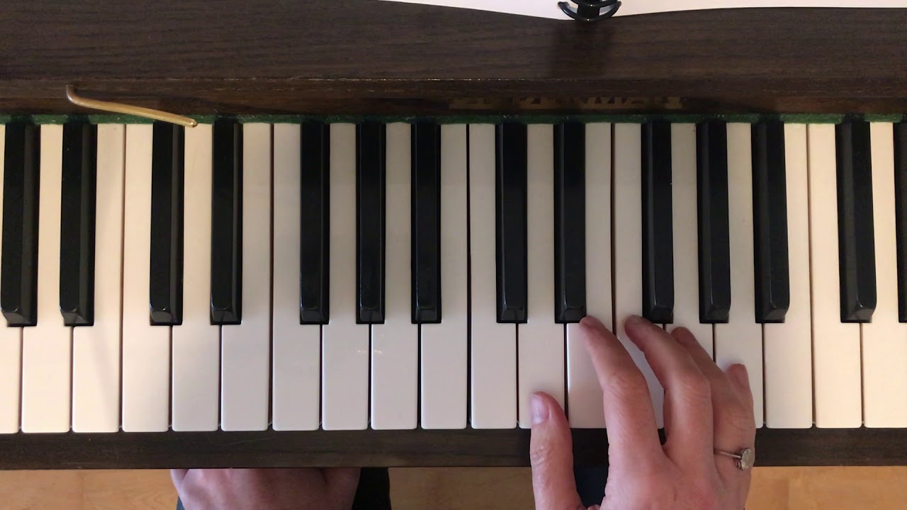Piano video tutorial on 'Midnight Ride' from Adult Piano Adventures Bk 1 by (N & R Faber) - p.38-9