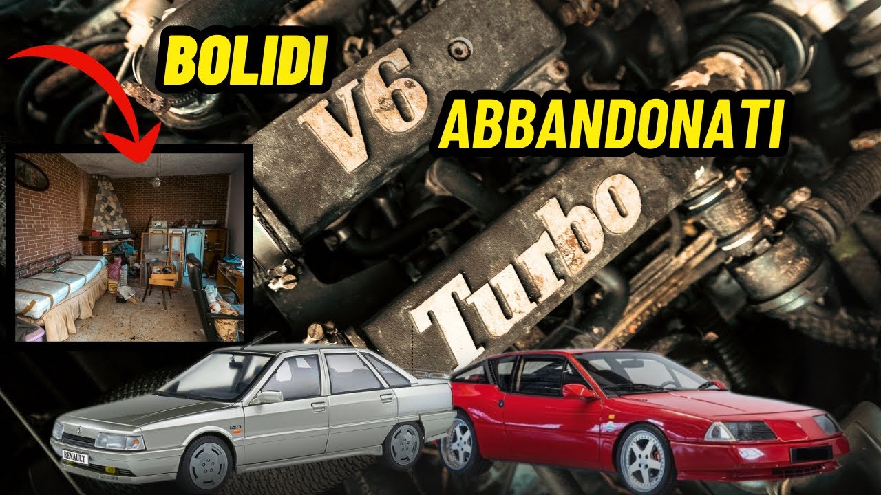 TROVIAMO DELLE POTENTI AUTO ANNI '90 - urbex italia